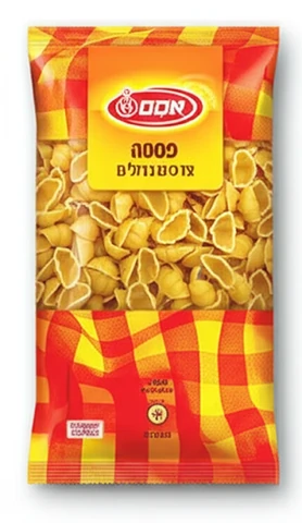 פסטה צדפים גדולים אסם 500 גרם