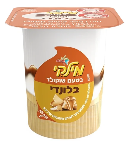 מעדן מוס שוקולד בלונדי מילקי 133 גרם