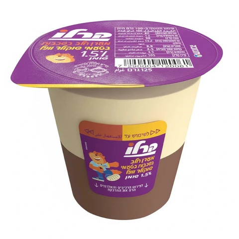 מעדן קרלו וניל 1.5% 125 גרם