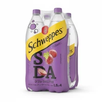 שוופס סודה ענבים רביעייה 4 x 1.5 ליטר פיקדון