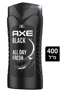 אקס ג'ל רחצה בלאק 400 מ"ל