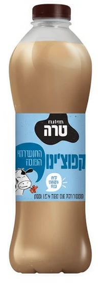 משקה חלב אייס קפוצ'ינו 1 ליטר טרה מילקו
