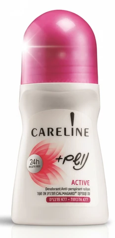 קרליין דאודורנט רול און נושם פיור לאישה ורוד 75 מ"ל