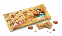 שוקולד בלונדי שקדים עלית 100 גרם