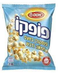אסם פופקו חטיף תירס בטעם חמאה ודבש 80 גרם