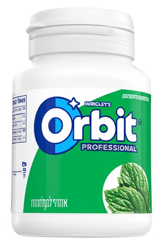 אורביט פרופשיונל ספירמינט בקבוקון 64 גרם