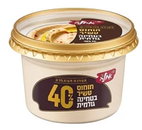 חומוס אחלה עשיר ב-40% טחינה 400 גרם