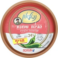 נפוליאון גבינת שמנת חלפיניו 24% שומן 225 גרם