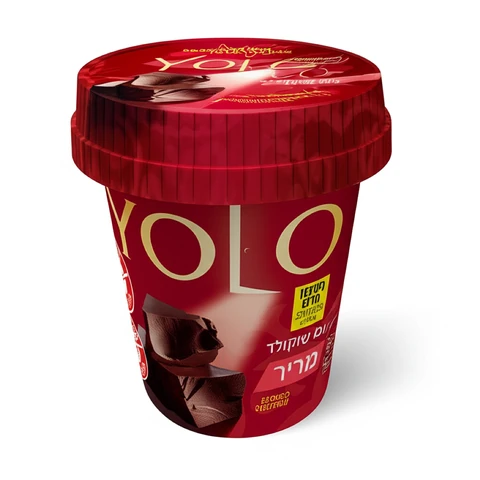מעדן YOLO שוקולד מריר מעולה 123 גרם