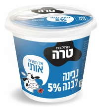 טרה גבינה לבנה 5% שומן 750 גרם