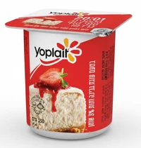יוגורט יופלה עוגת גבינה ותות 3% 150 גרם